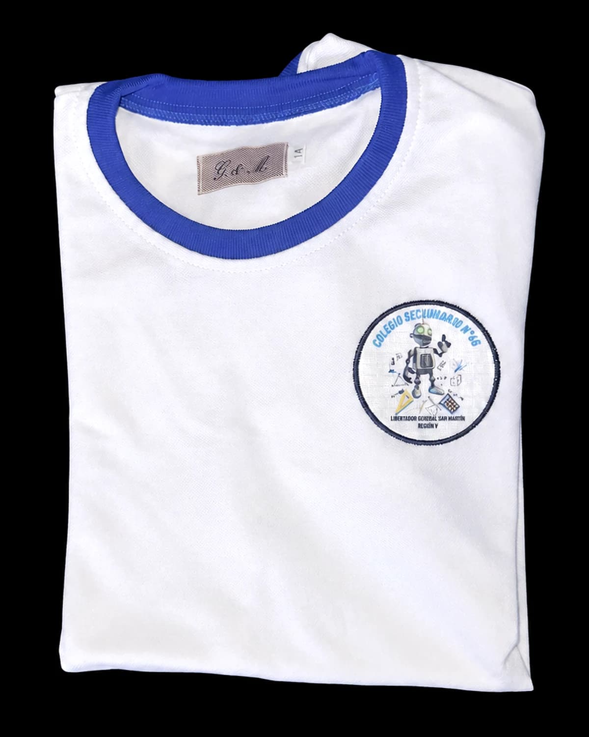 Remera Colegio Secundario N 65 Nikola tesla